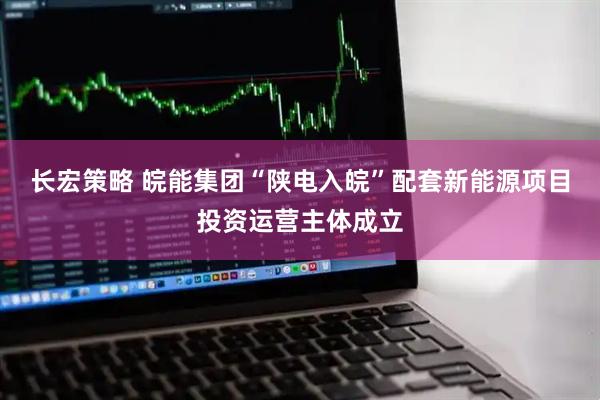 长宏策略 皖能集团“陕电入皖”配套新能源项目投资运营主体成立