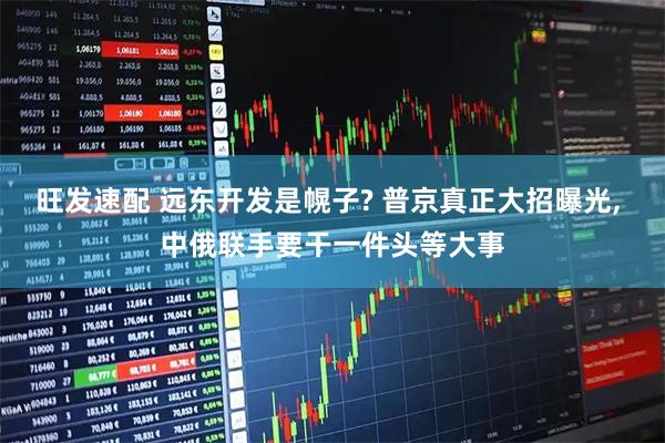 旺发速配 远东开发是幌子? 普京真正大招曝光, 中俄联手要干一件头等大事